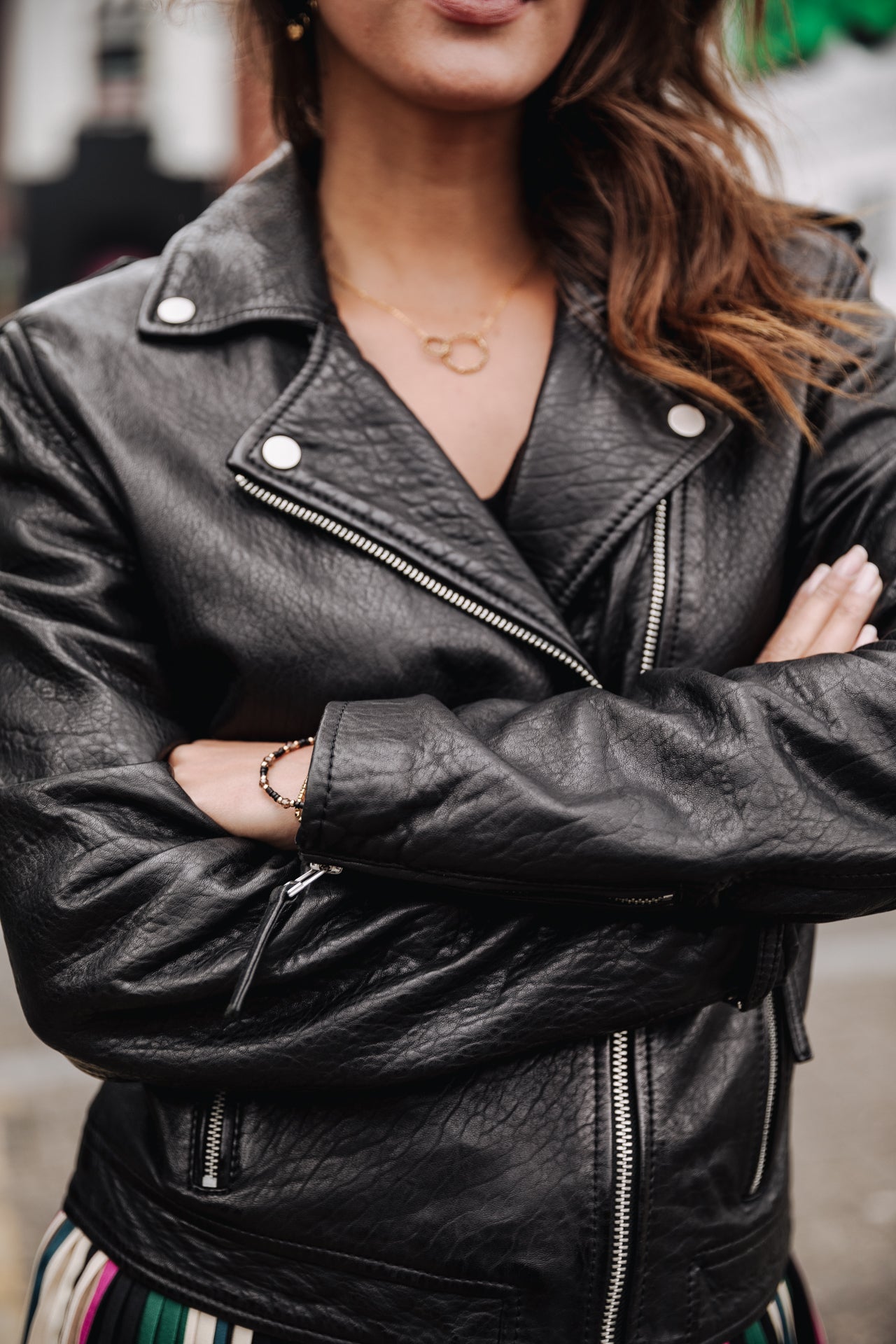 

Perfecto en cuir Femme Kristen Leather black | Freeman T. Porter