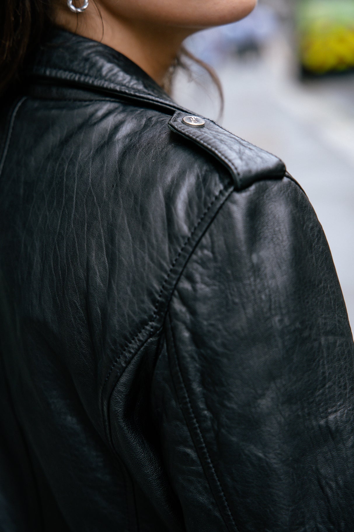 

Perfecto en cuir Femme Kristen Cuir black | Freeman T. Porter