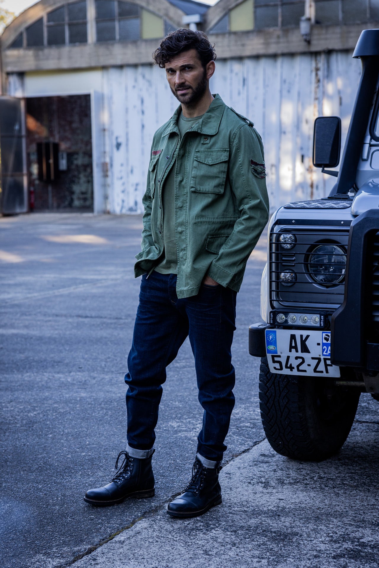 

Parka Unisex Samo Army Green cypress | Freeman T. Porter