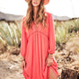 

Robe courte ample Frau Rafilda Plain Color cayenne | Freeman T. Porter