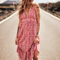 

Robe longue Frau Reny Tigrea fiery red | Freeman T. Porter