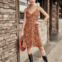 

Robe longue Frau Reny Tigerly apricot | Freeman T. Porter