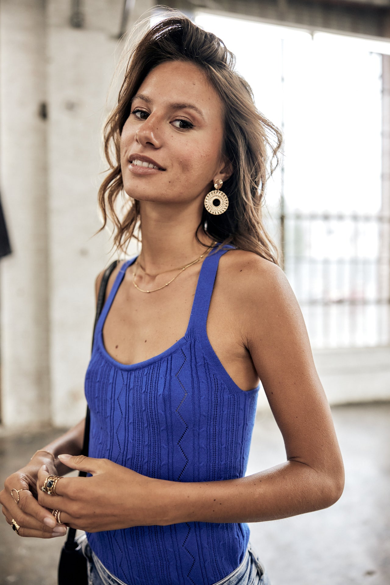 

Débardeur Mujer Dolores electric blue | Freeman T. Porter