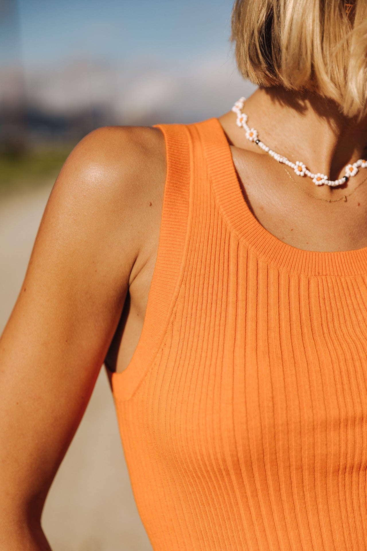 

Camiseta de punto Mujer Dorothea setting sun | Freeman T. Porter