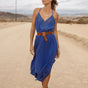 

Vestido bohemio Mujer Ruveda Plain Color dazzling blue | Freeman T. Porter