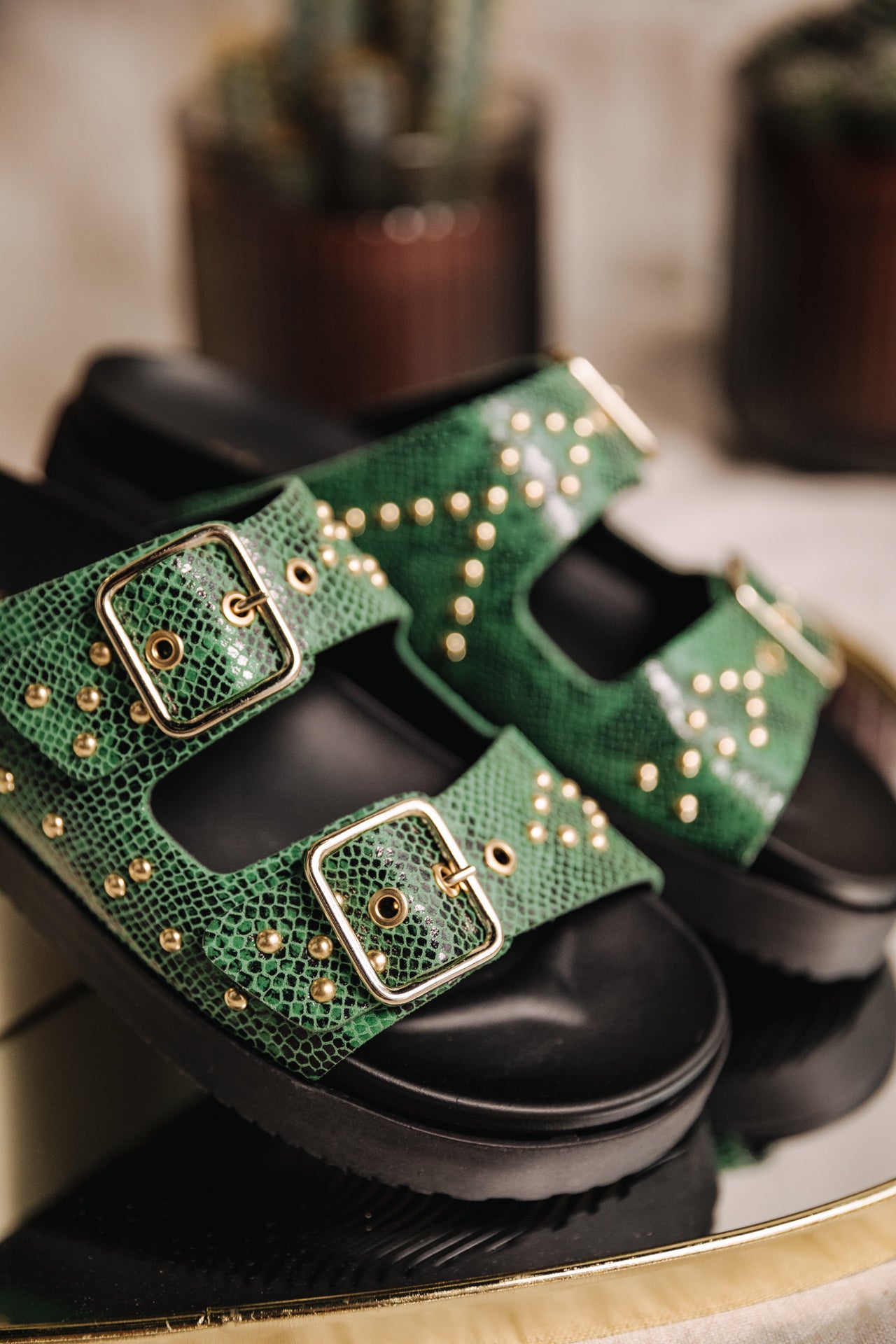

Sandals Femme Conny green | Freeman T. Porter