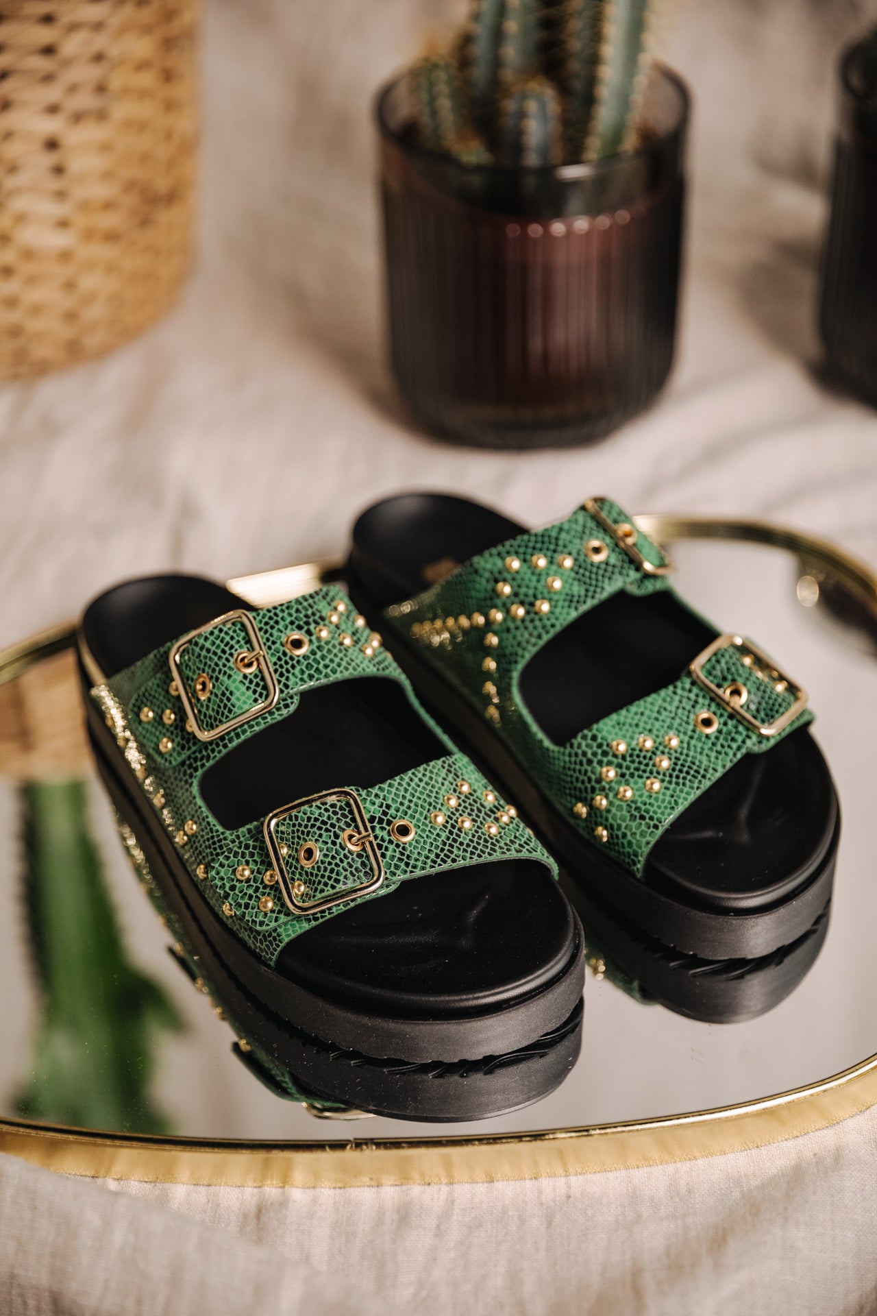

Sandals Femme Conny green | Freeman T. Porter