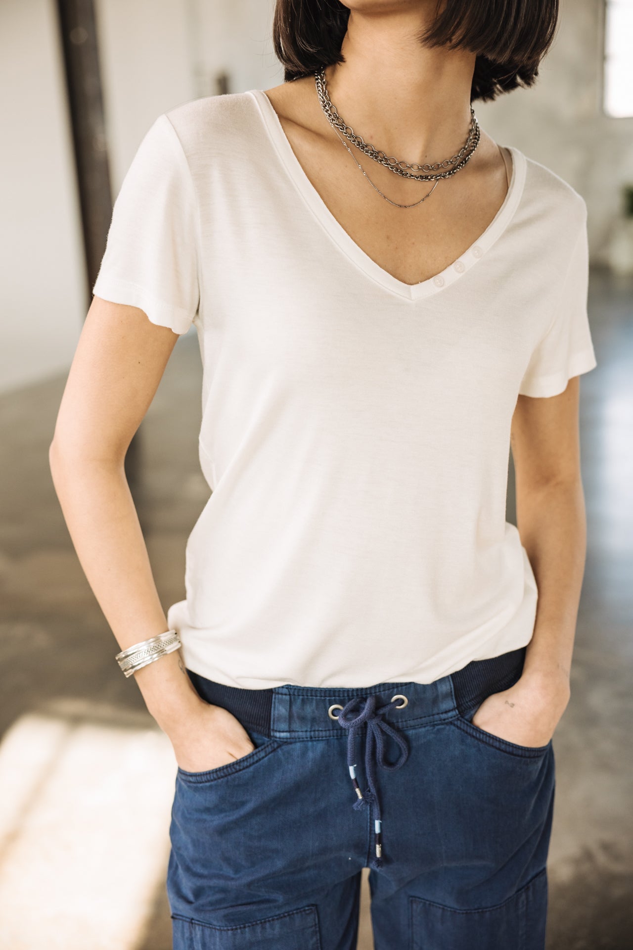 

T-shirt logo en strass Femme Tarissa Icon white | Freeman T. Porter