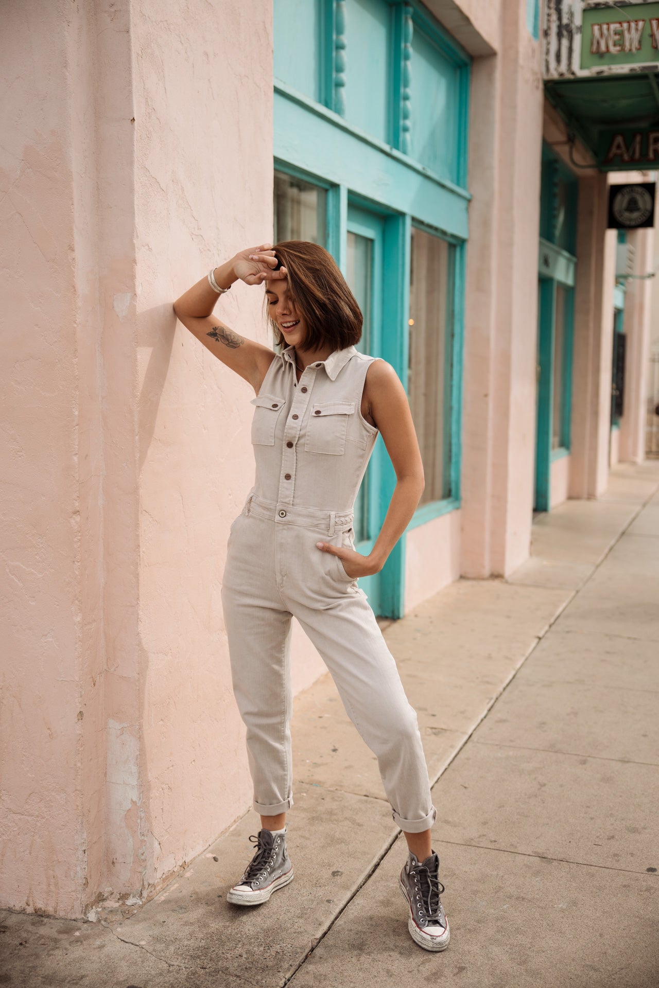 

Combinaison Femme Eleonore California simply taupe | Freeman T. Porter