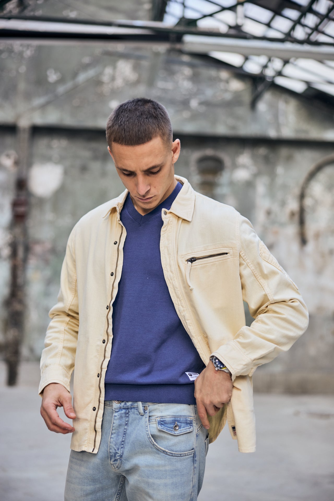 

Jacke Hemd Mann Rage Saharan natural | Freeman T. Porter