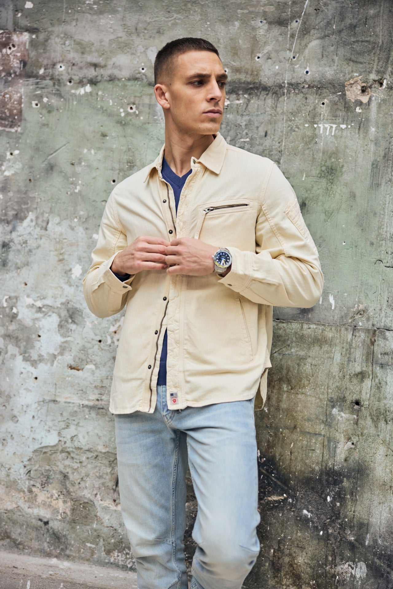 

Jacke Hemd Mann Rage Saharan natural | Freeman T. Porter