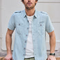 

Eng anliegendes Hemd Mann Glenn Cosy abyss | Freeman T. Porter