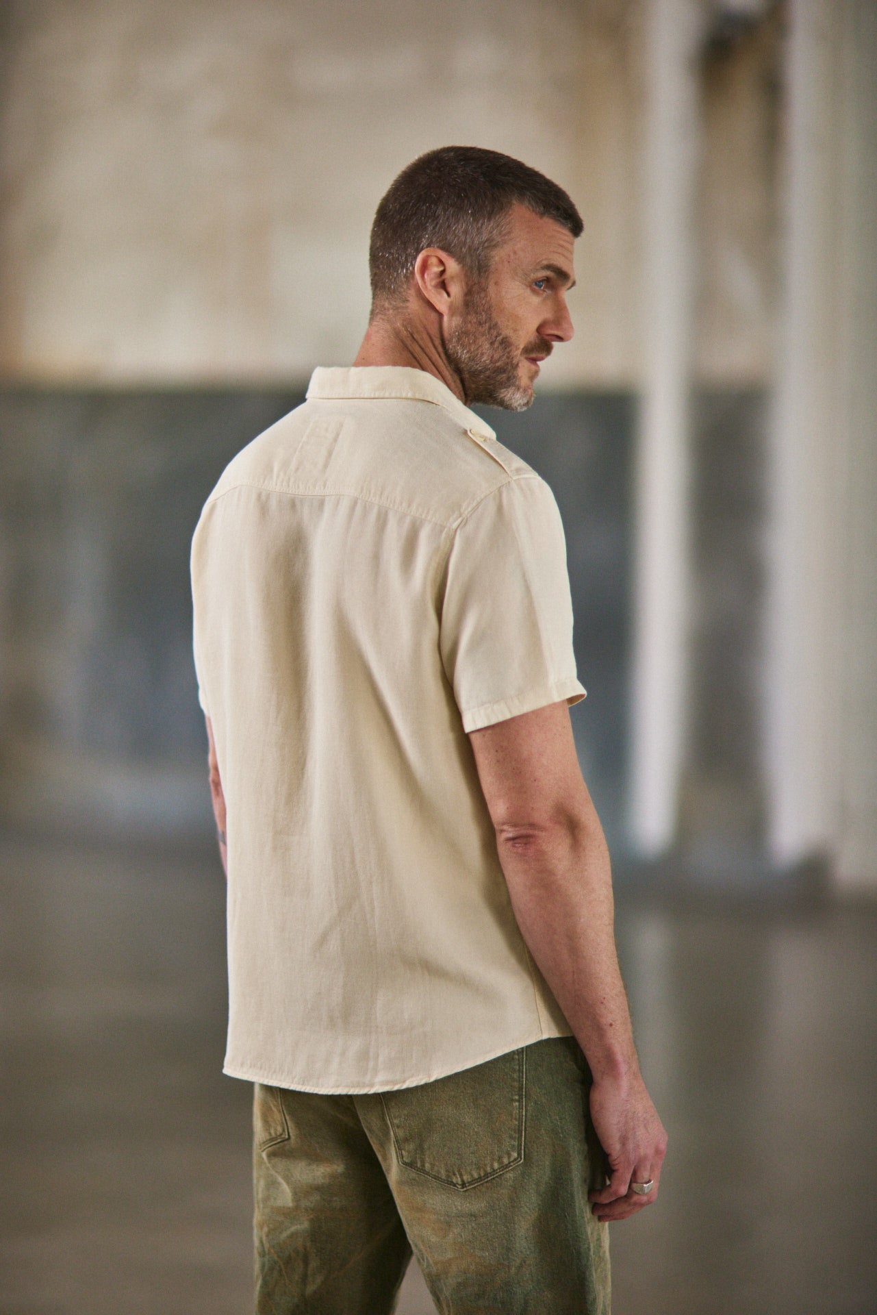 

Chemise ajustée Homme Glenn Cosy whitecap gray | Freeman T. Porter