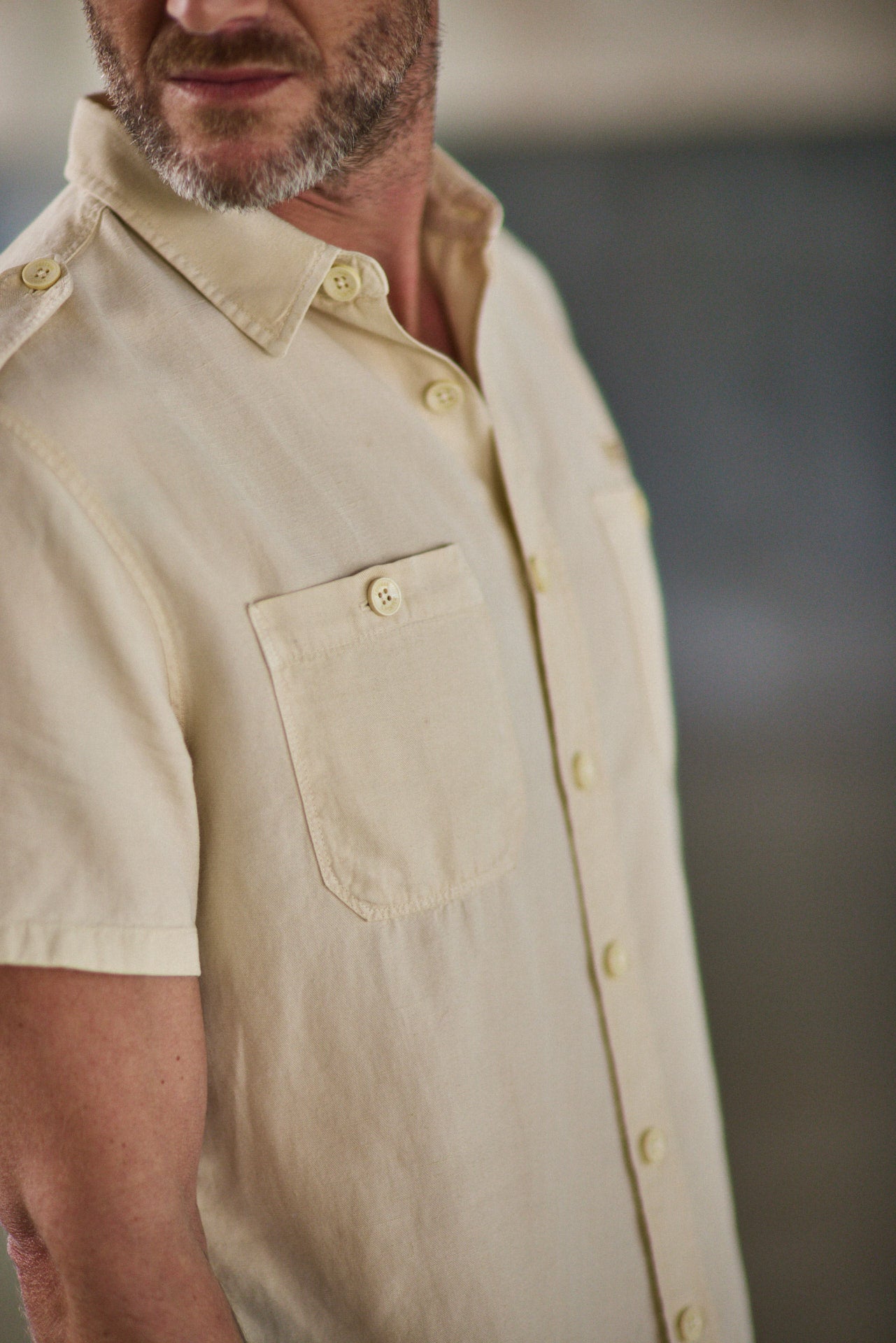 

Chemise ajustée Homme Glenn Cosy whitecap gray | Freeman T. Porter