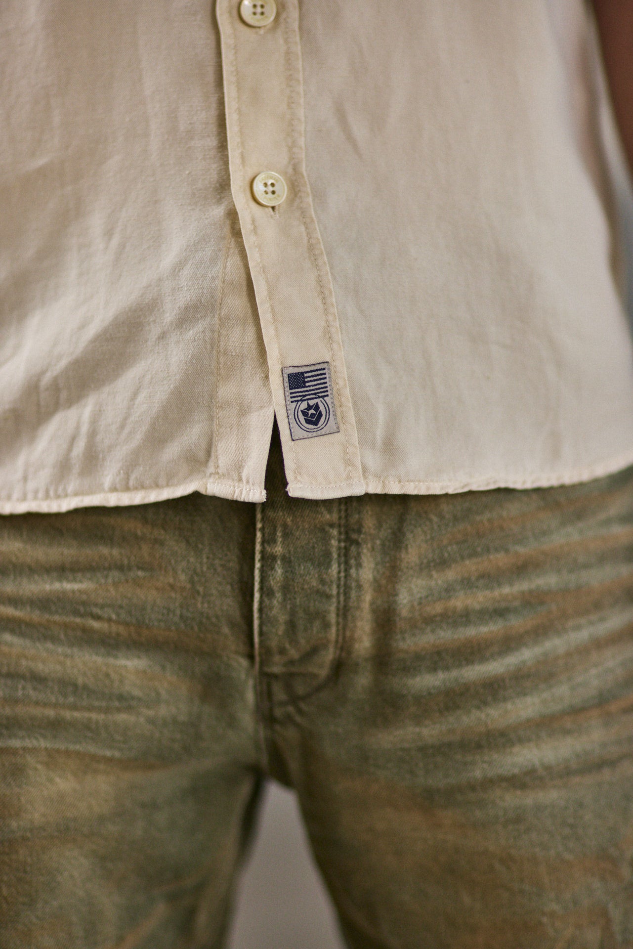 

Chemise ajustée Homme Glenn Cosy whitecap gray | Freeman T. Porter