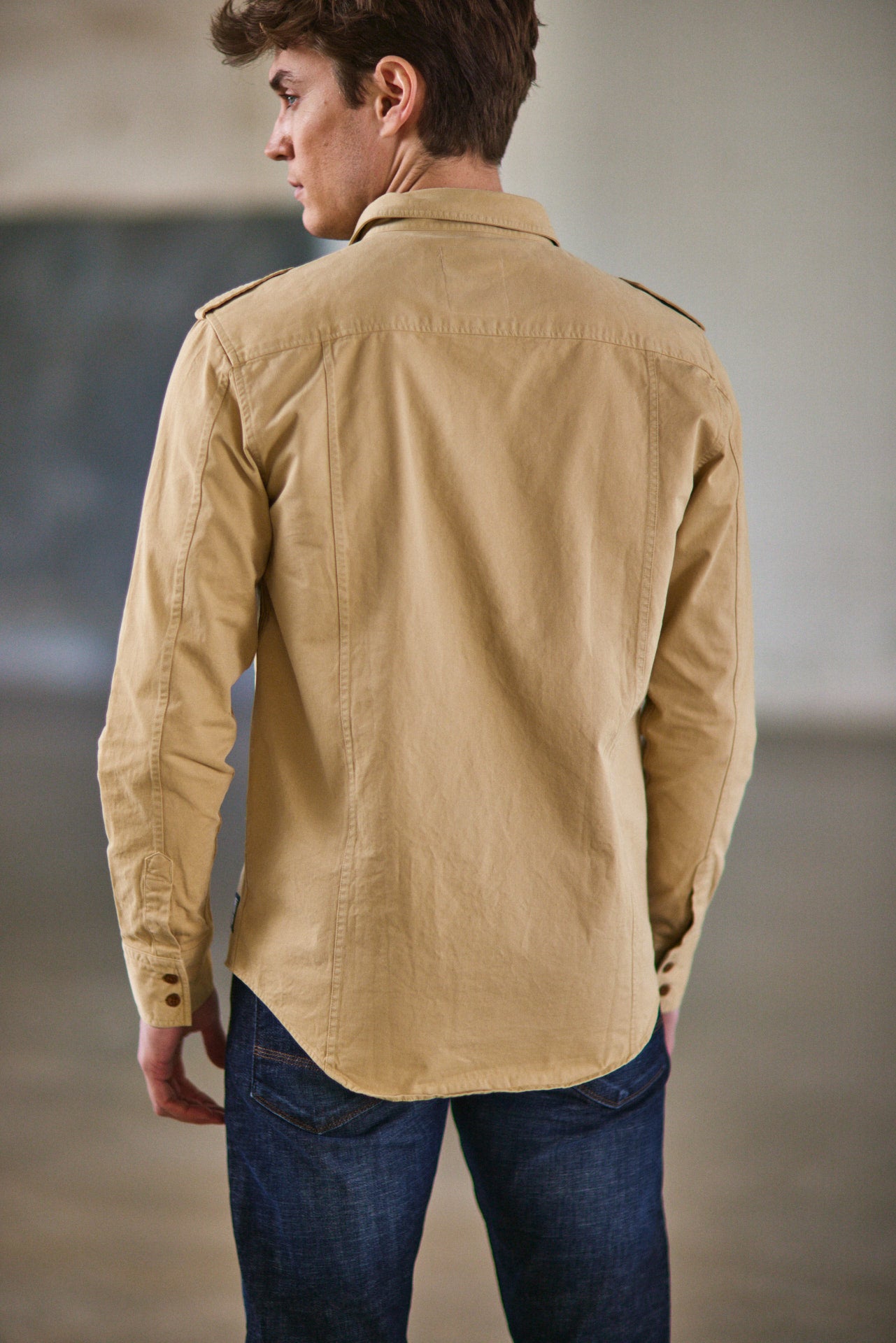 

Chemise coupe droite Unisex Sacha Colorado starfish | Freeman T. Porter