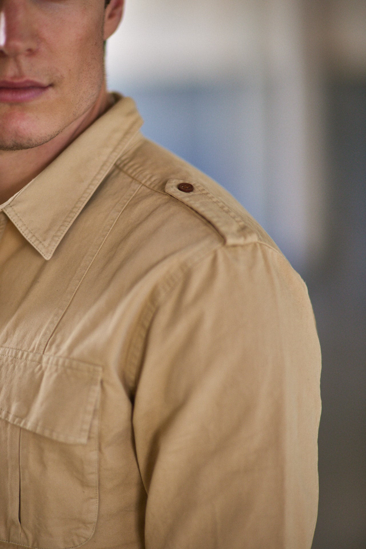 

Chemise coupe droite Unisex Sacha Colorado starfish | Freeman T. Porter