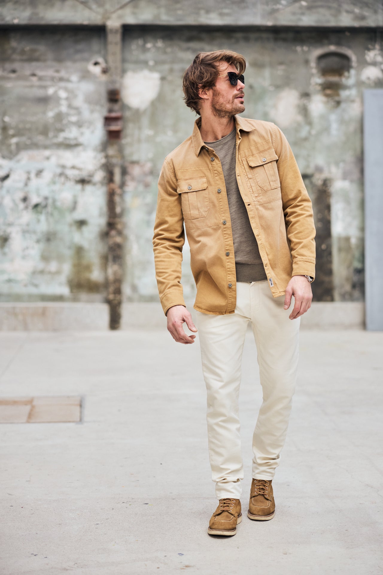 

Overshirt Men Marius Bull Color corn | Freeman T. Porter