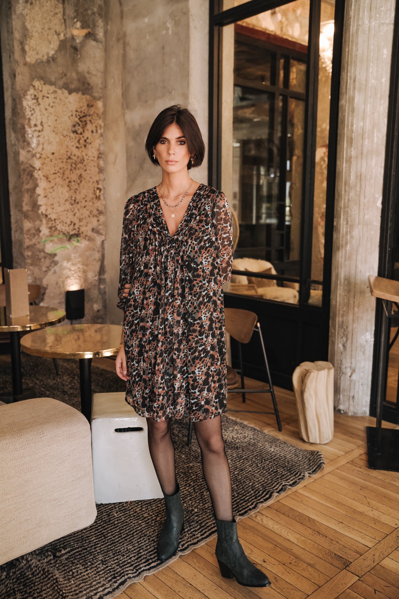 

Robe courte ample Frau Juna Leoblue original | Freeman T. Porter