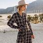 

Robe chemise Frau Relly Plaid black | Freeman T. Porter