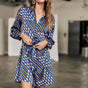 

Robe chemise Femme Rawen Zag electric blue | Freeman T. Porter