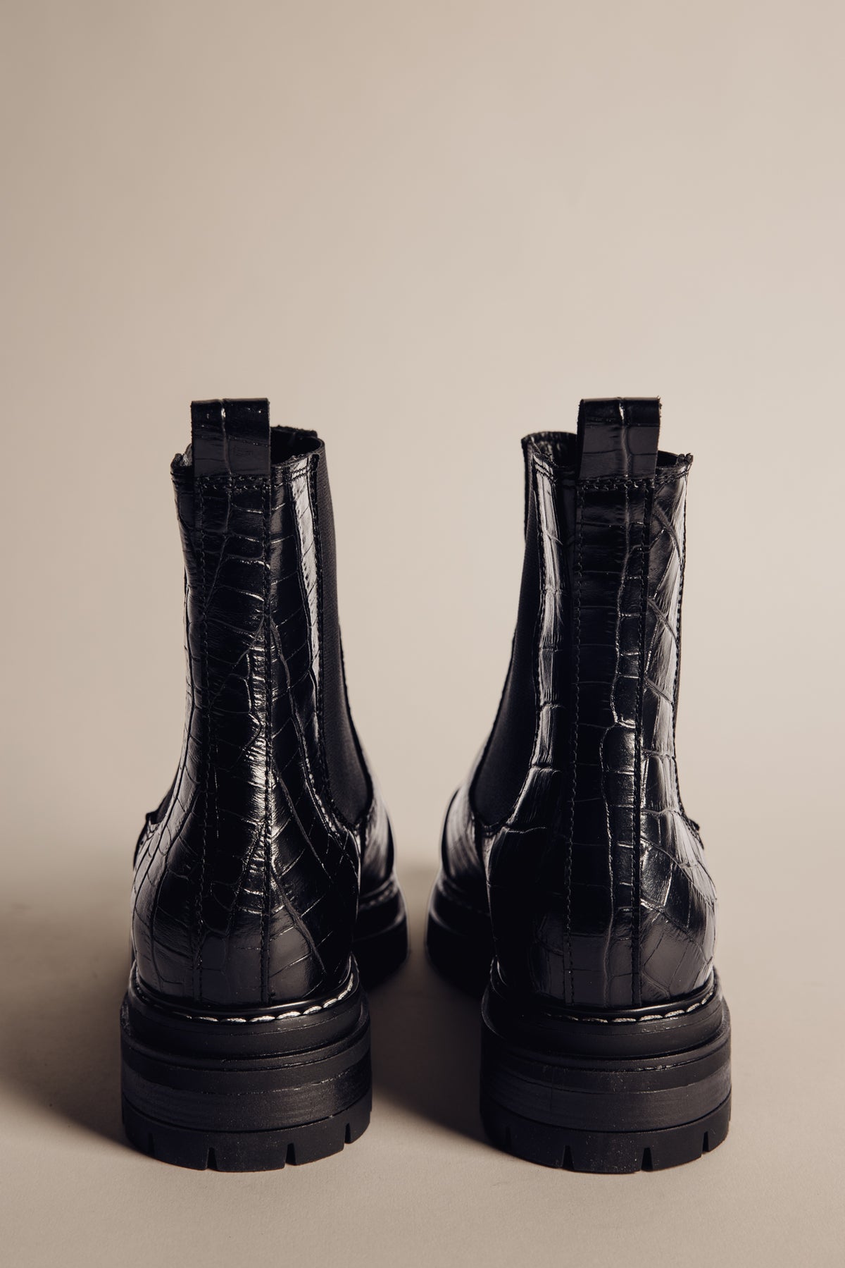 

Boots effet croco et clous Femme Verena Croco black | Freeman T. Porter