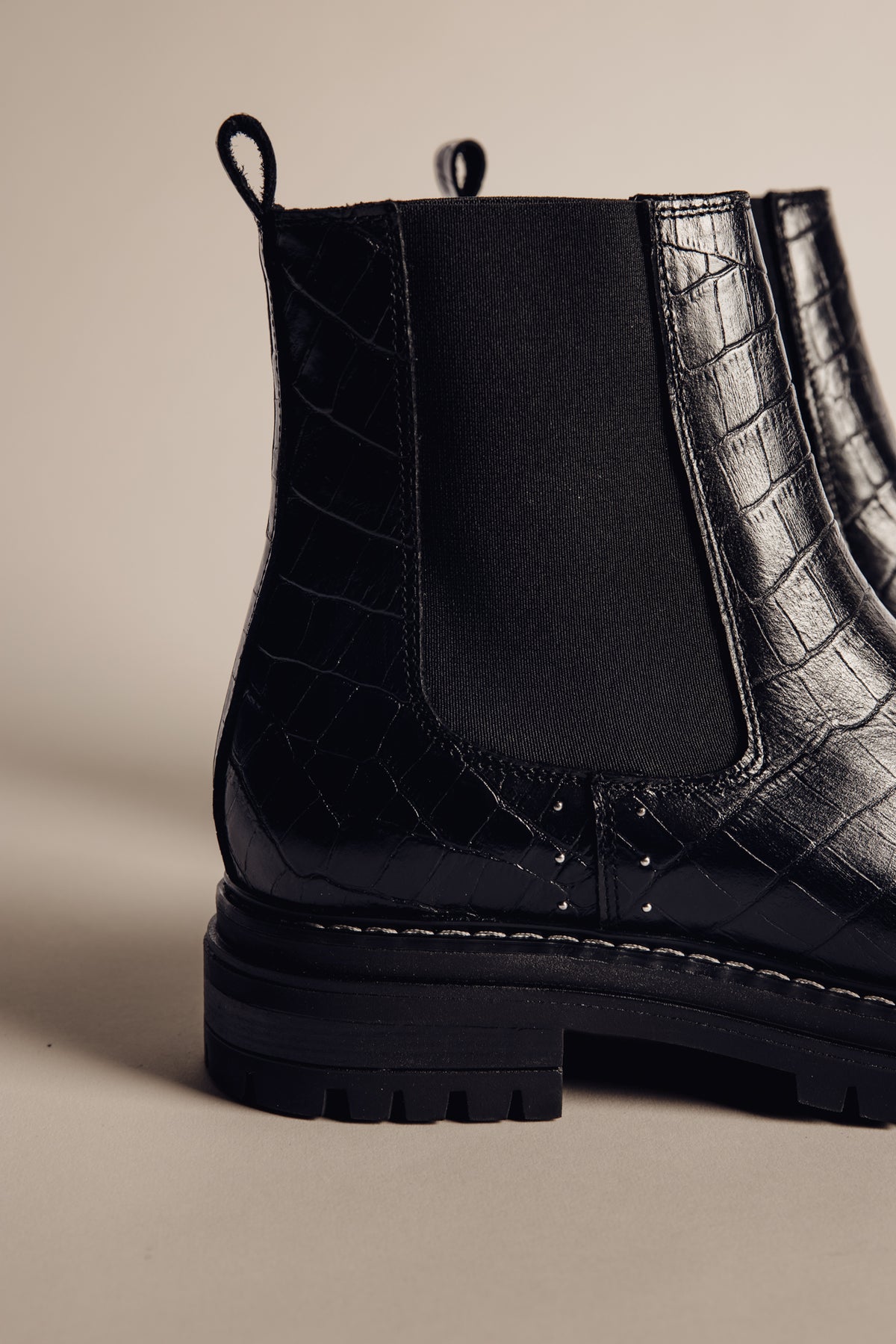 

Boots effet croco et clous Femme Verena Croco black | Freeman T. Porter