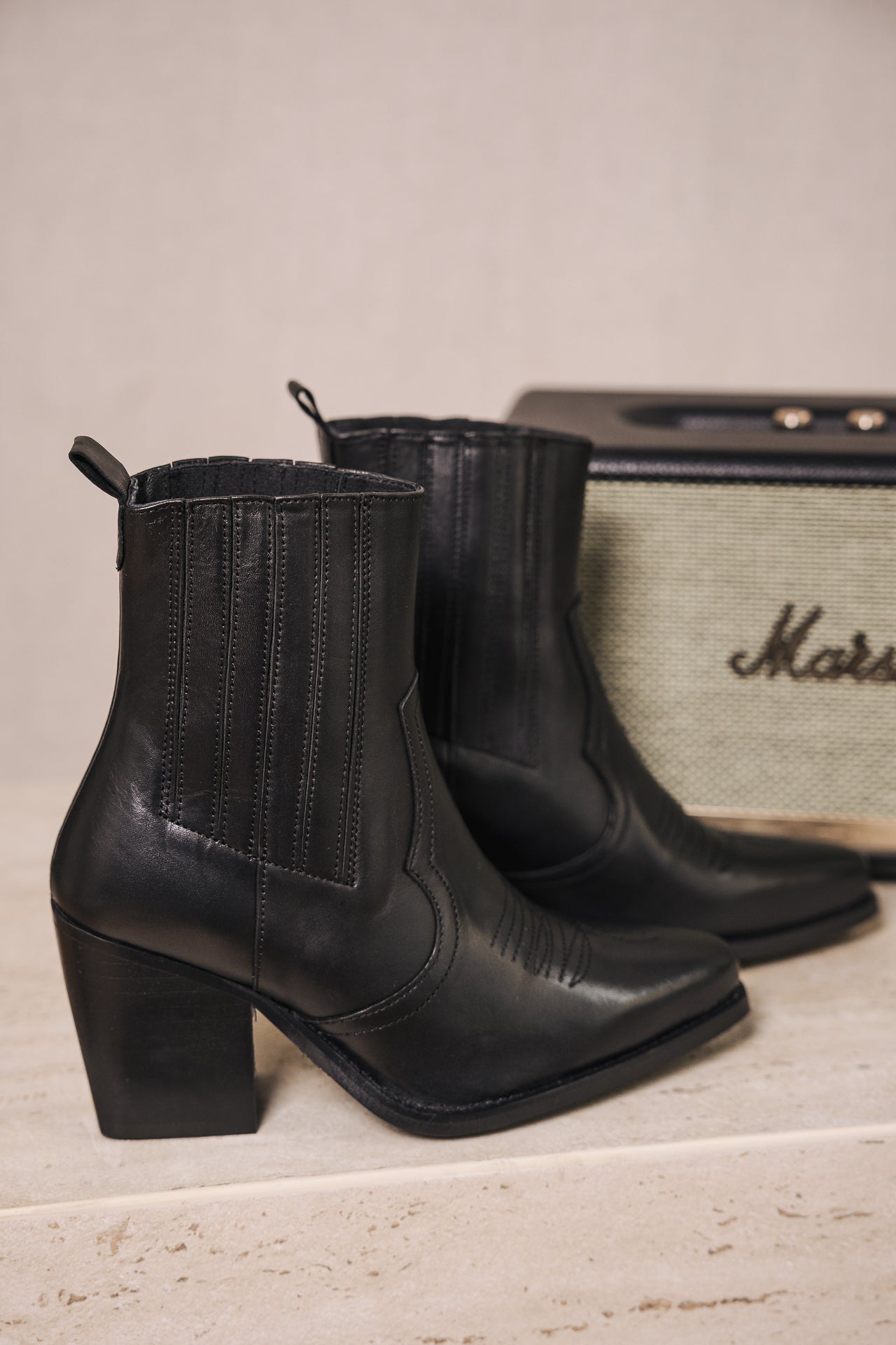 

Santiags Femme Teresa Crust black | Freeman T. Porter