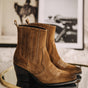 

Boots Femme Teresa Suede tobacco brown | Freeman T. Porter