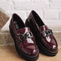 

Mocassins Femme Caro Varnish bordeaux | Freeman T. Porter