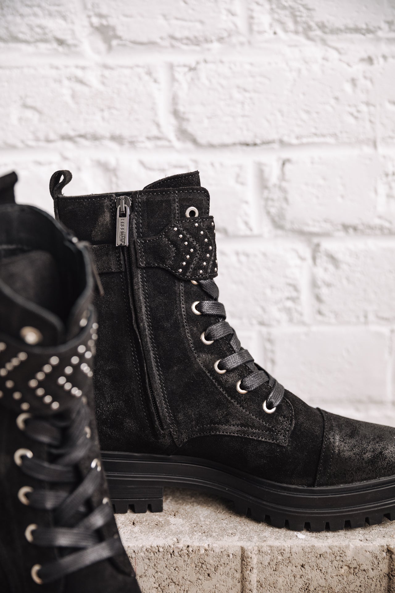 

Boots Femme Tanny Suede black | Freeman T. Porter