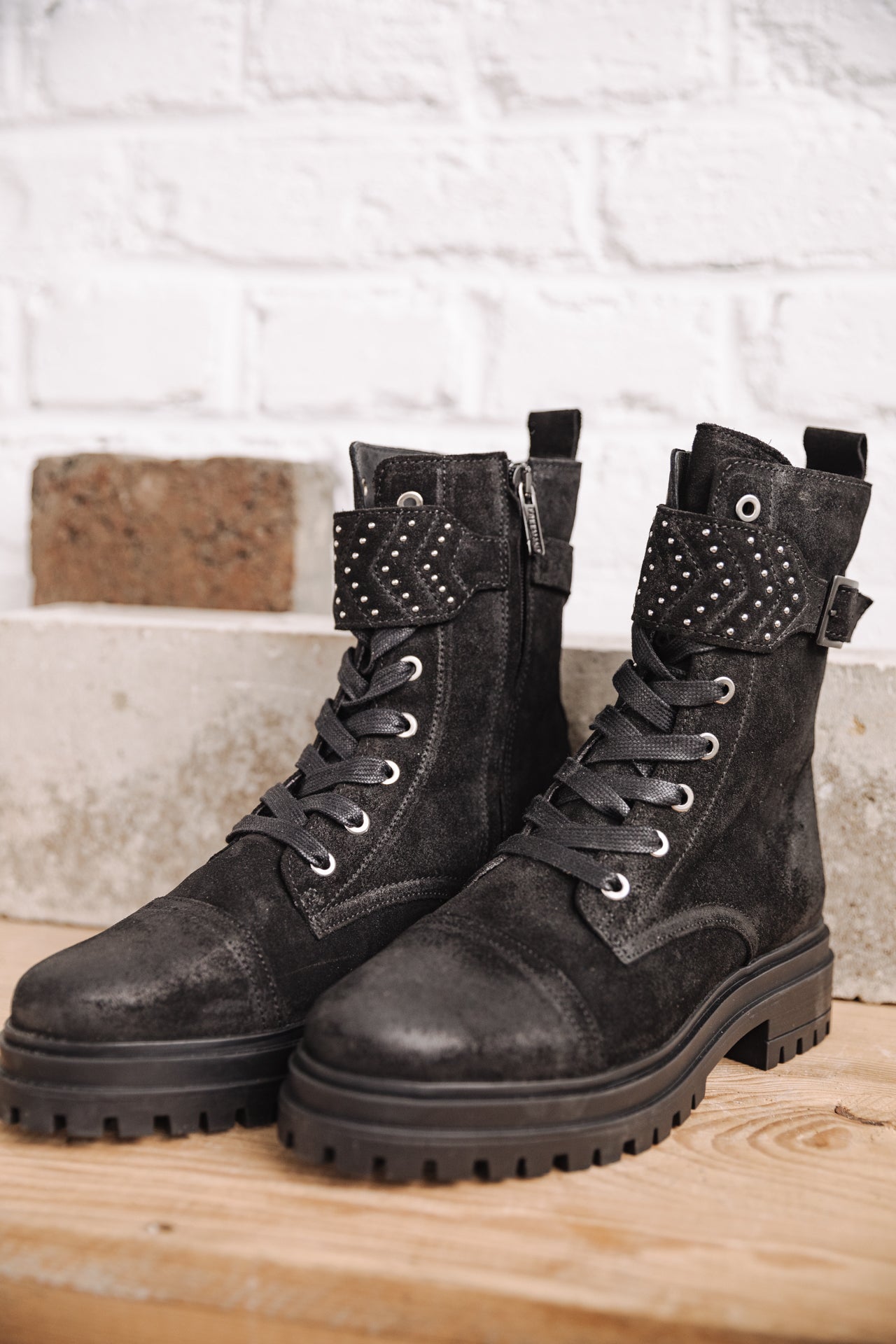 

Boots Femme Tanny Suede black | Freeman T. Porter