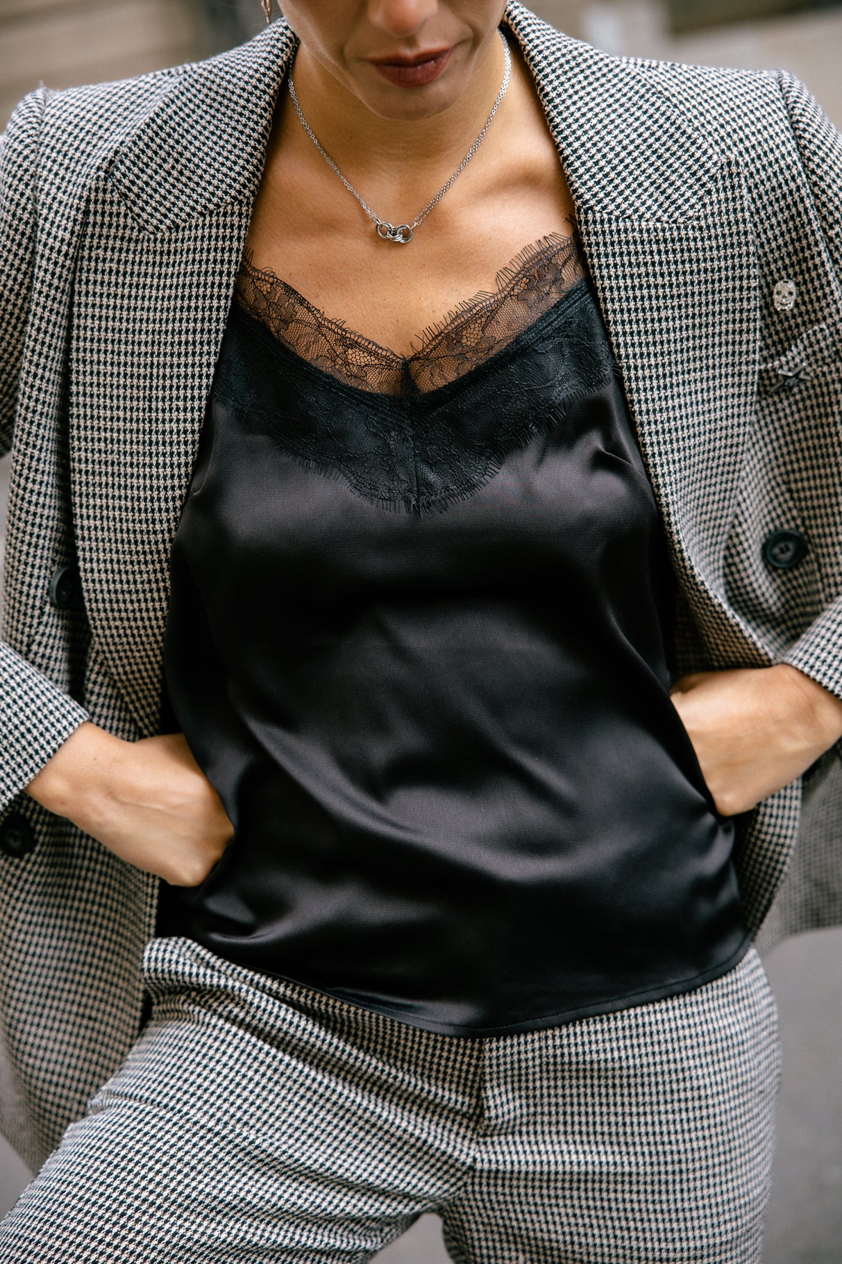 

Picardías Mujer Thylia Lace Fabric Mix black | Freeman T. Porter