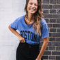 

T-Shirt manches courtes Woman Suria Print Boston surf the web | Freeman T. Porter