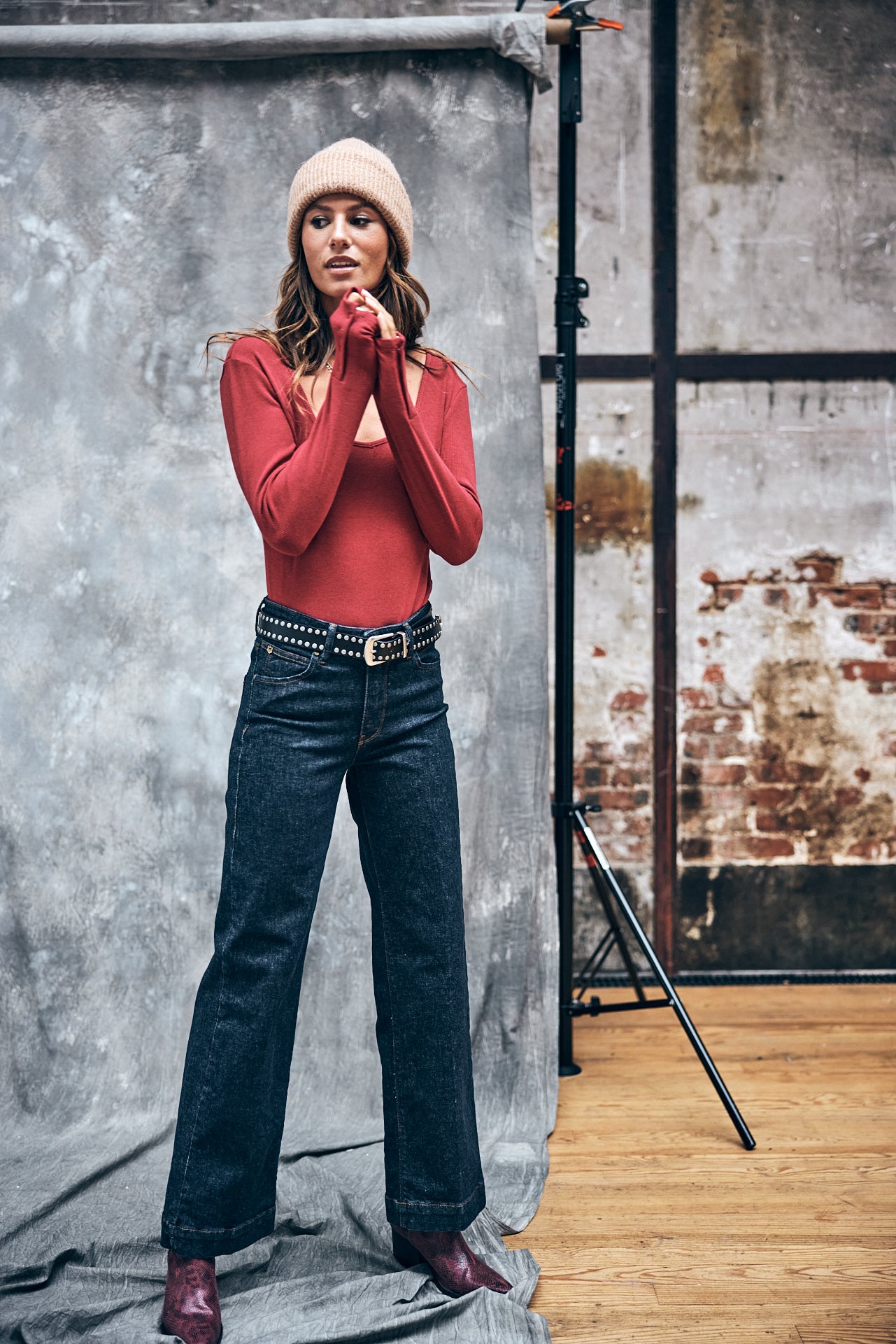 

T-Shirt manches 3/4 Femme Tolma rhubarb | Freeman T. Porter