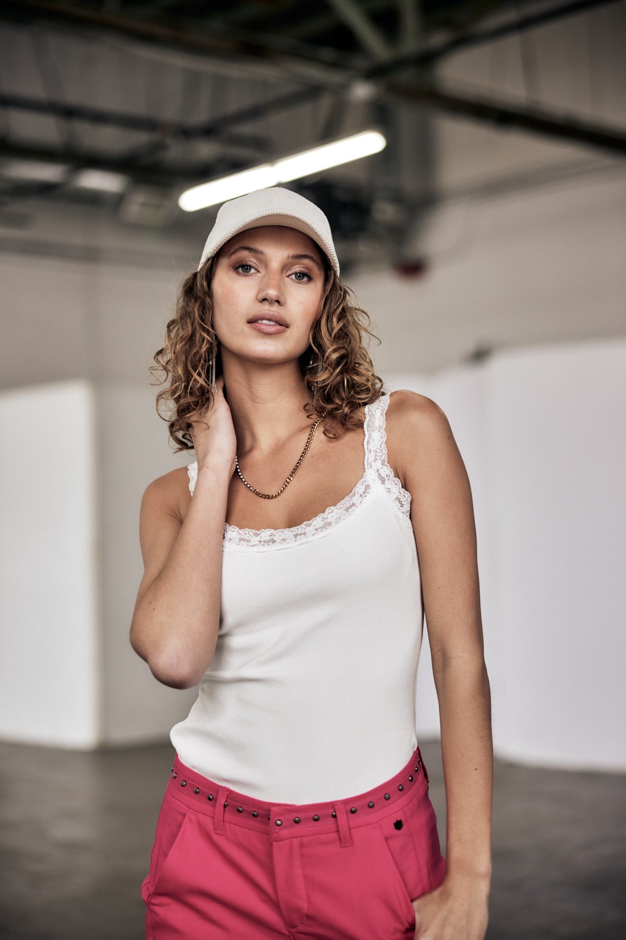 

T-shirt sans manche Woman Dansy Rib white | Freeman T. Porter