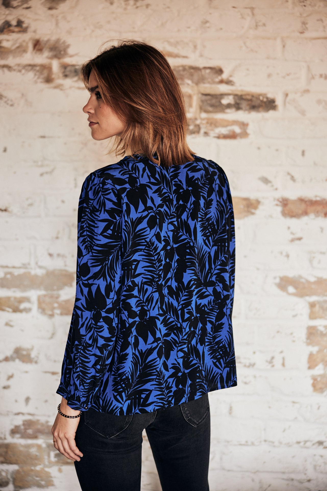 

Langarm-Top Damen Baia Acacia electric blue | Freeman T. Porter