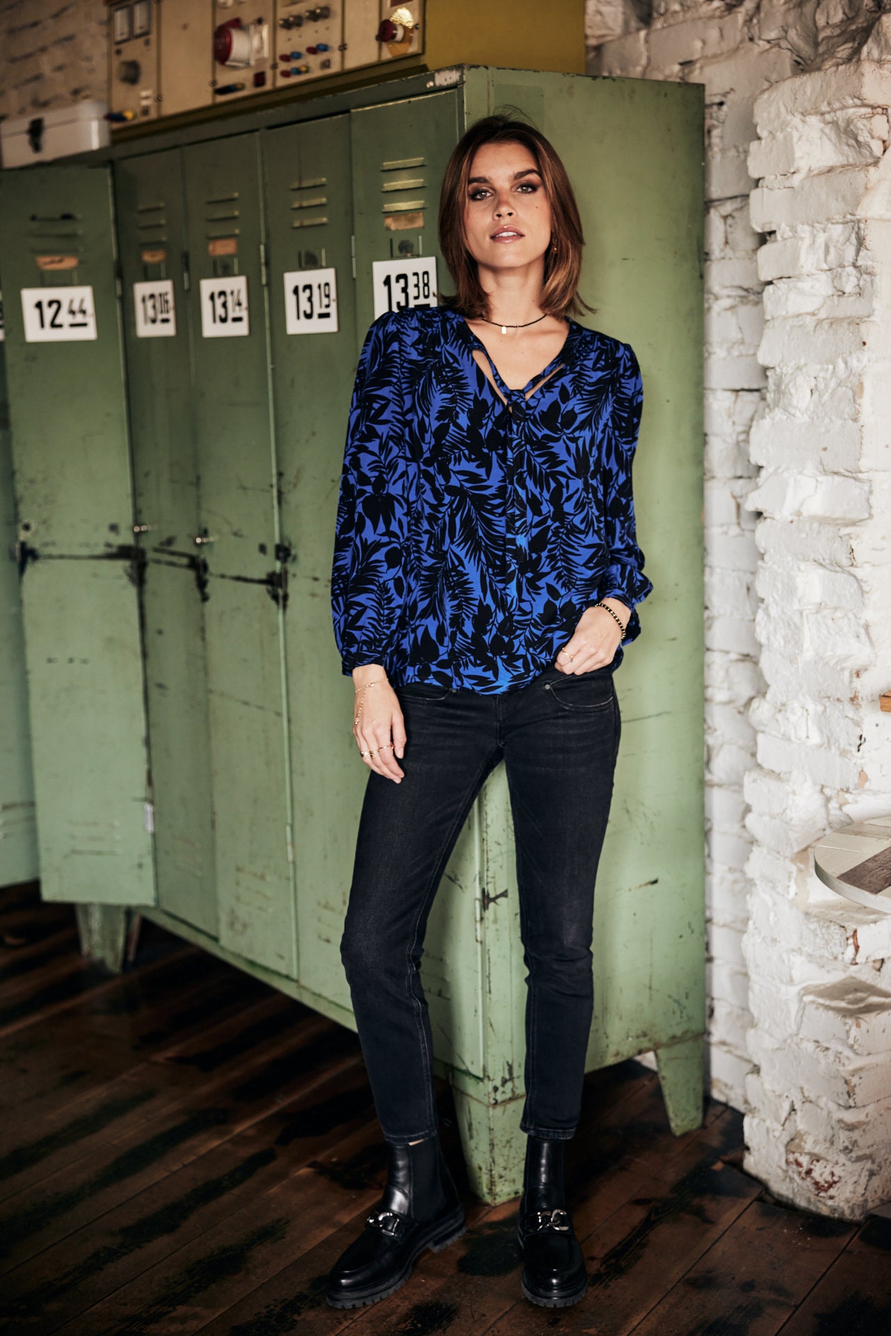 

Langarm-Top Damen Baia Acacia electric blue | Freeman T. Porter