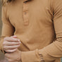 

T-Shirt manches longues Hombres Warren Hambourg friar brown | Freeman T. Porter