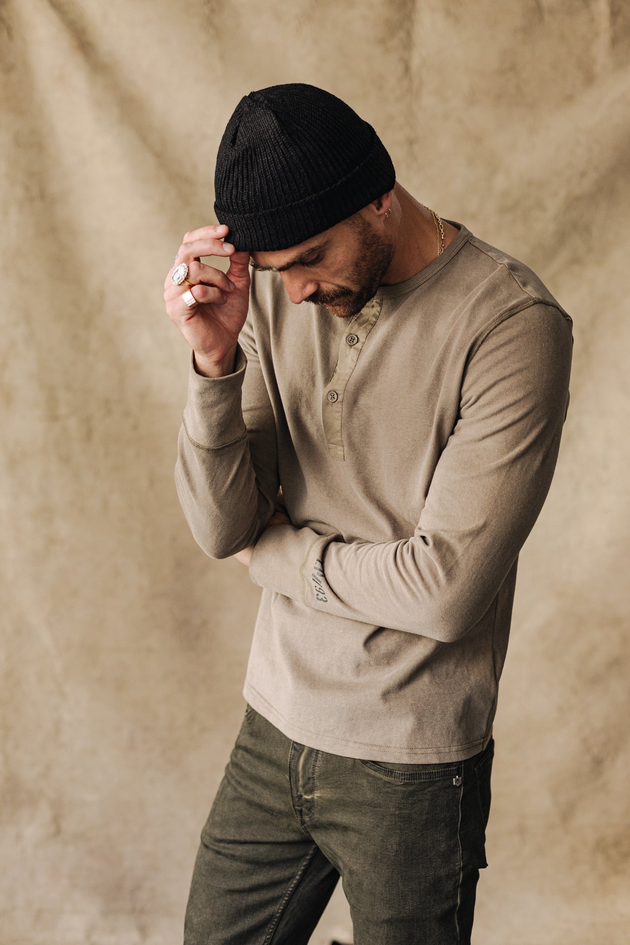

T-Shirt manches longues Hombres Warren Hambourg dusky green | Freeman T. Porter