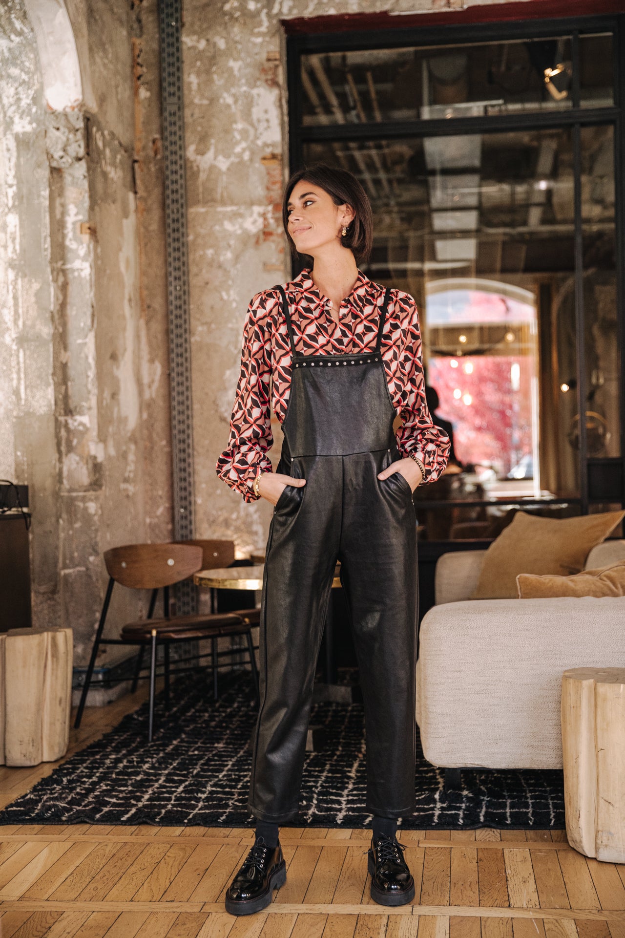 

Salopette Femme Thalie Biker black | Freeman T. Porter