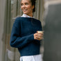 

Pull col bateau Femme Peria Rib night blue | Freeman T. Porter
