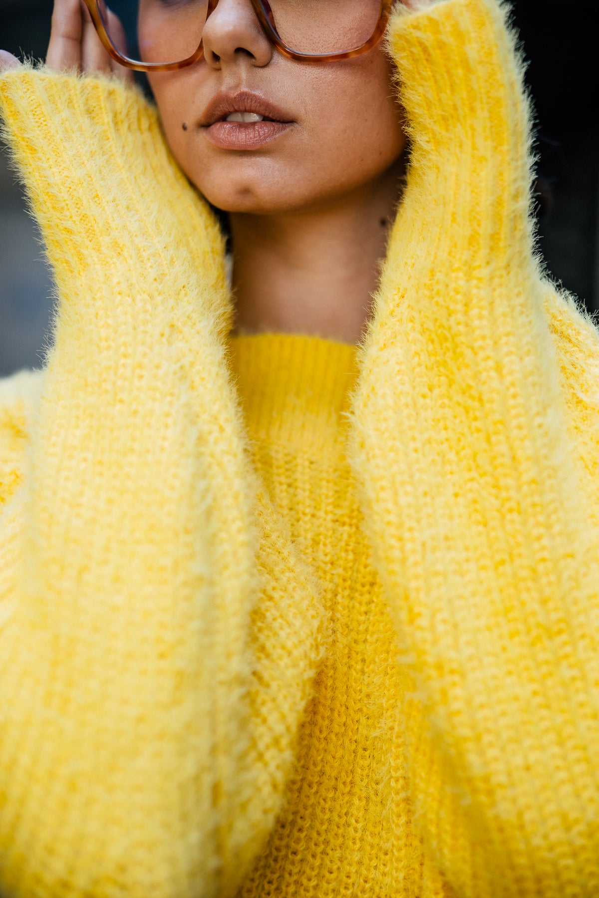 

U-Boot-Ausschnitt-Pullover Damen Peria Rib yellow | Freeman T. Porter