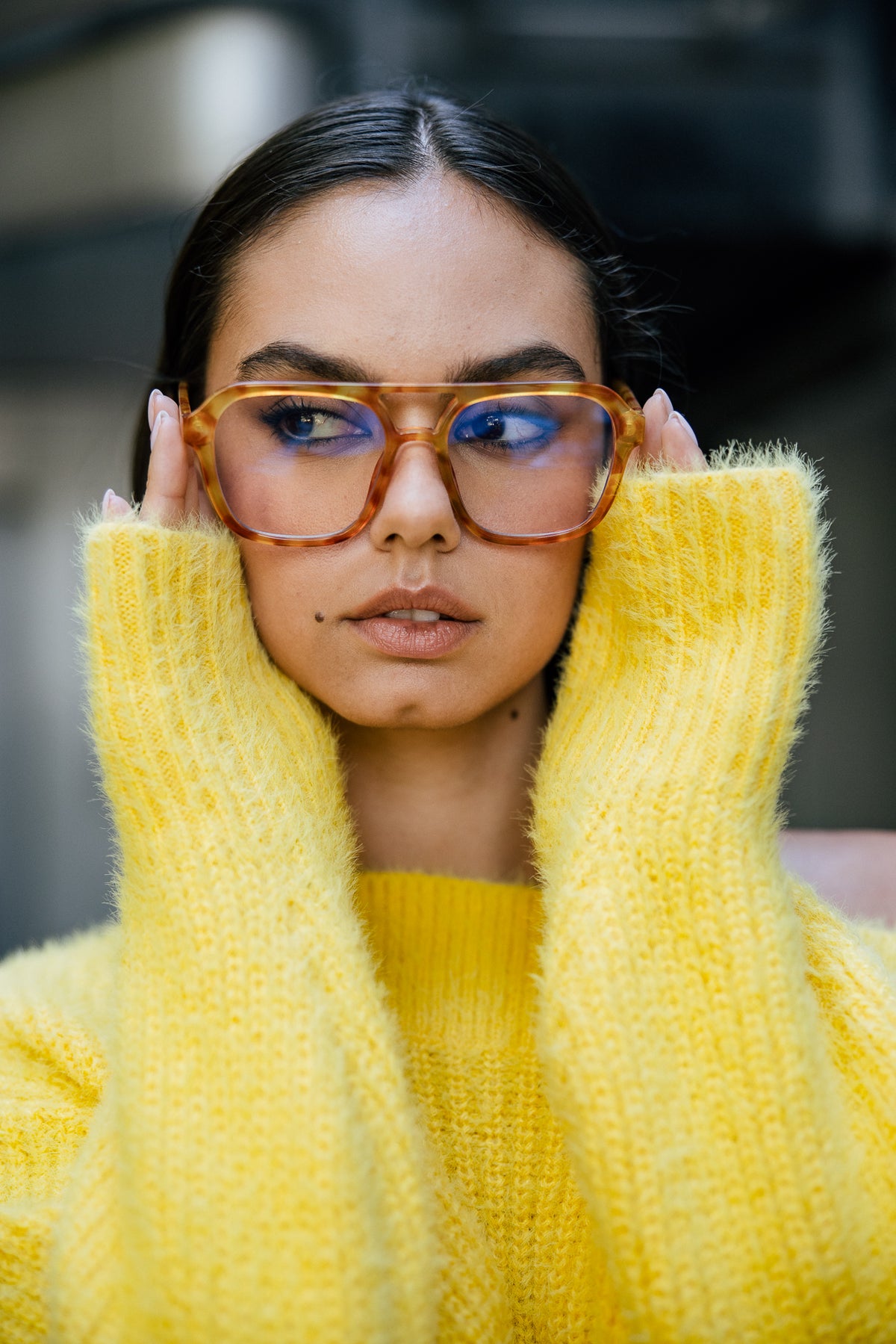 

U-Boot-Ausschnitt-Pullover Damen Peria Rib yellow | Freeman T. Porter