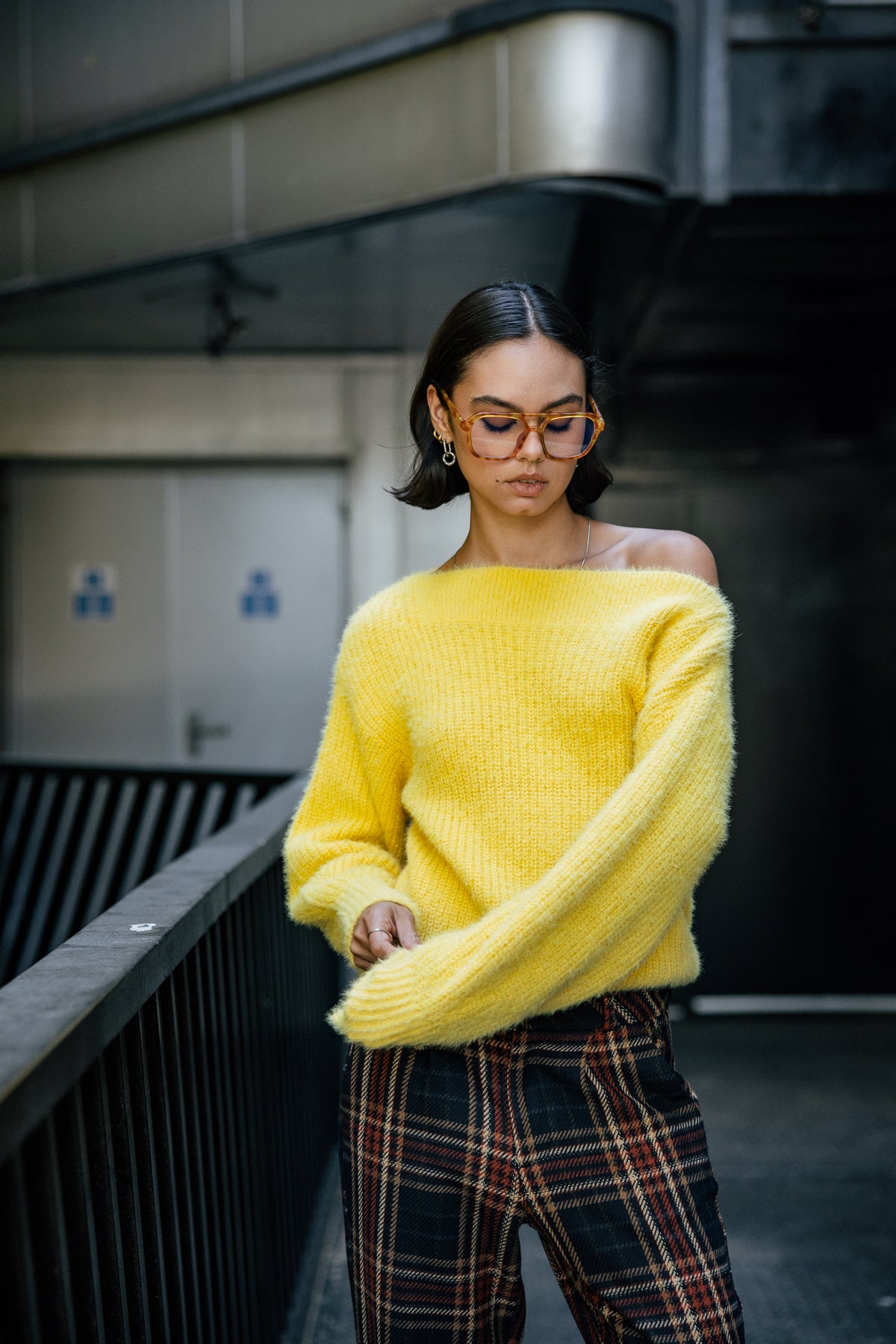 

U-Boot-Ausschnitt-Pullover Damen Peria Rib yellow | Freeman T. Porter