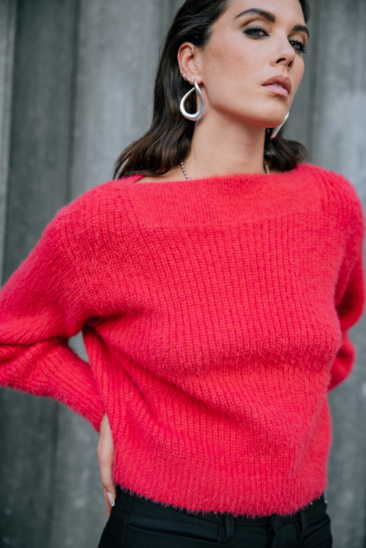

Boat-Neck-Pullover Damen Peria Rib paradise pink | Freeman T. Porter