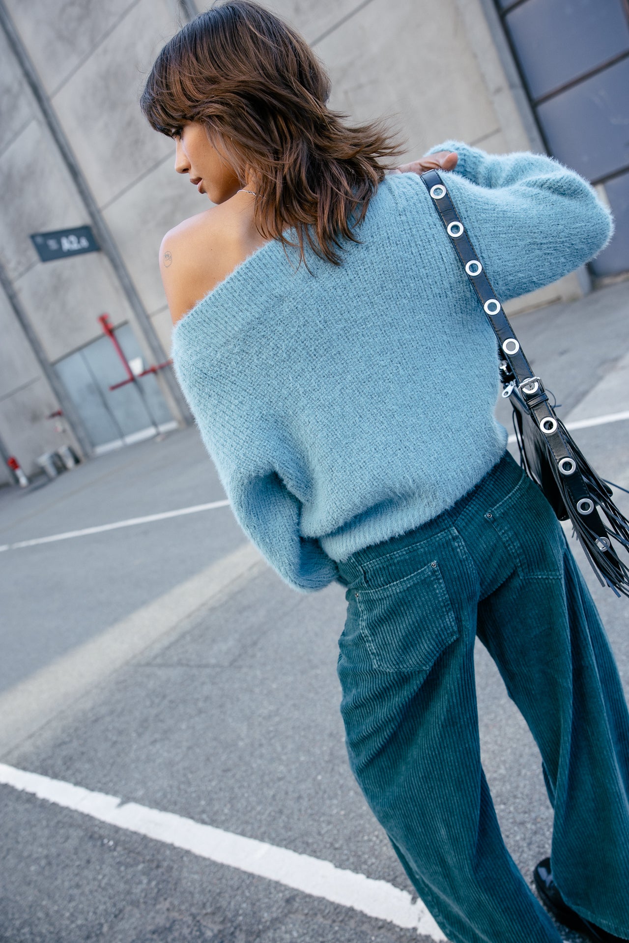 

Pull col bateau Femme Peria Rib stillwater | Freeman T. Porter