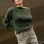 

Pull col bateau Femme Peria Rib khaki | Freeman T. Porter
