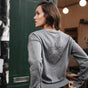 

Cardigan Femme Gelly Icon medium grey melange | Freeman T. Porter