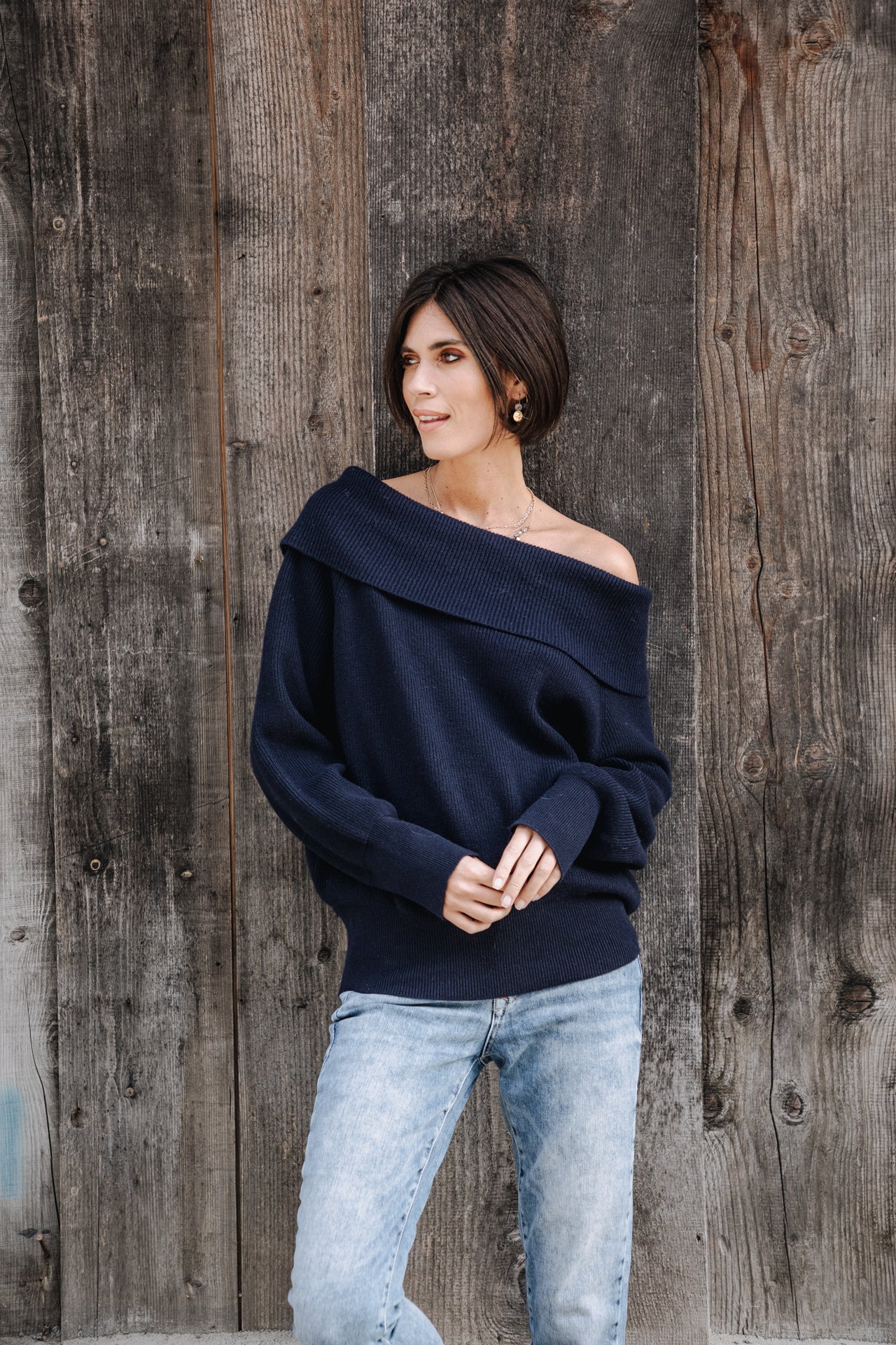 

Pull manches longues Woman Polina total eclipse | Freeman T. Porter